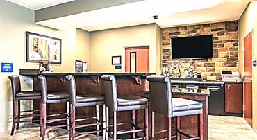 Granite Tops Custom Made for all Public Areas and Guestrooms.