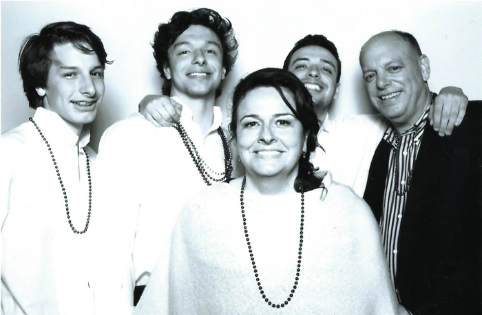 Blackmon Family Photo B&W