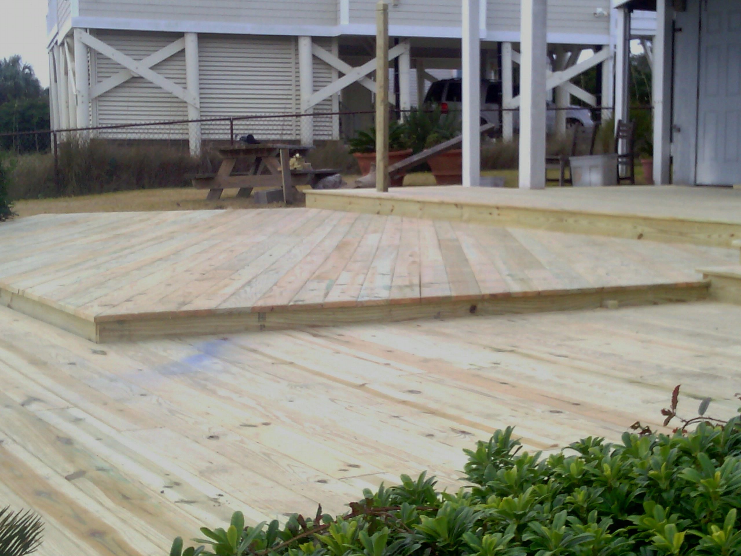 New 3 level deck on the water in Murrells Inlet