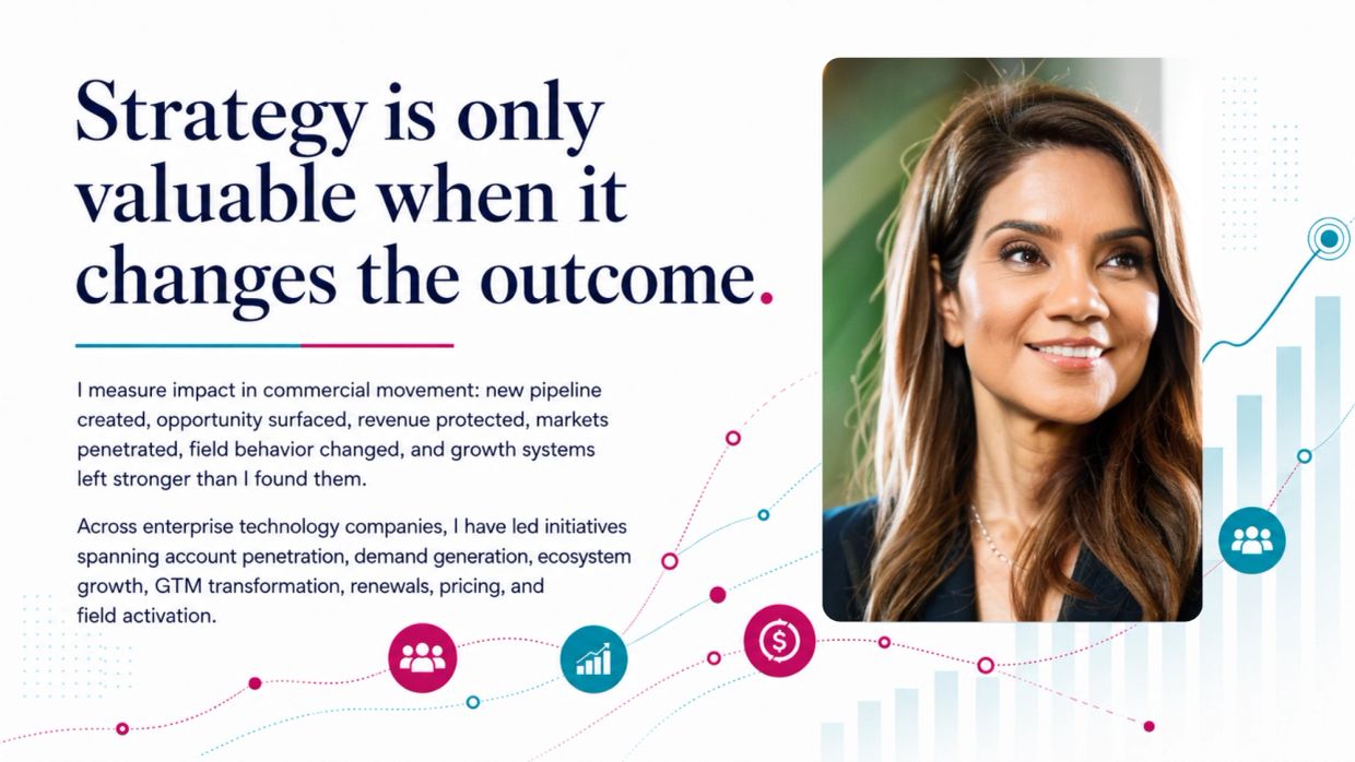 Strategy drives measurable outcomes and growth.