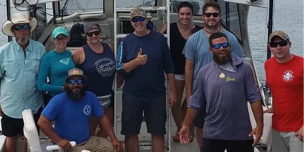 Fishing Charter Client and Crew