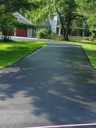 Residential driveway sealcoating in Northfield, MN