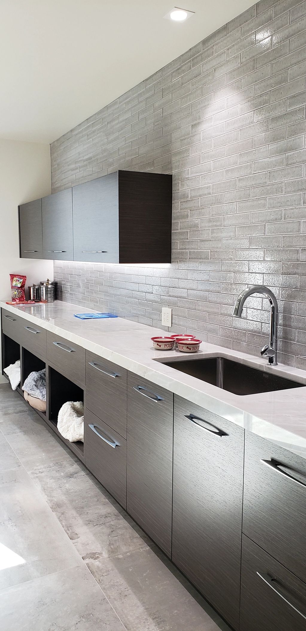Modern style laundry room