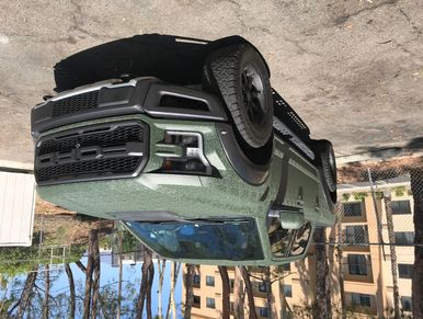 Ford raptor Evo vinyl car wrap 3m