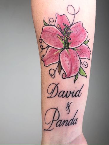 Best color tattoo at one of the best tattoo shops in Los Angeles California