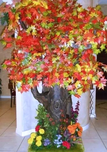 Autumn colors cat tree