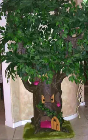 Designer pet tree house