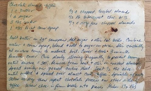 recipe for the best chocolate almond toffee