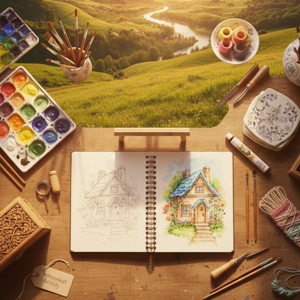 Handcrafted Art. Contact us for custom home decor or artisan gifts and receive your unique piece!