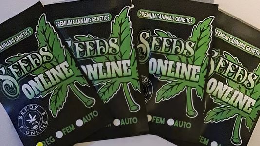 Weed Seeds online packaging