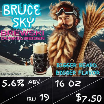 Bruce Sky BREWSKI Dunkelweizen
