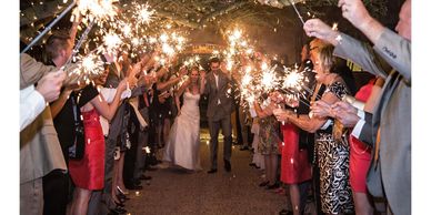 Sparklers for weddings, Sparkler Grand Exit, Phoenix, Arizona