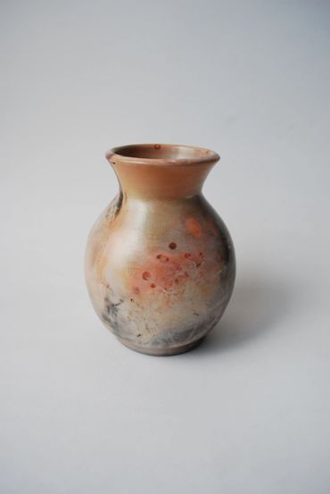 Barrel fired vase-3 inches