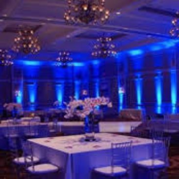 Wedding Reception Uplighting