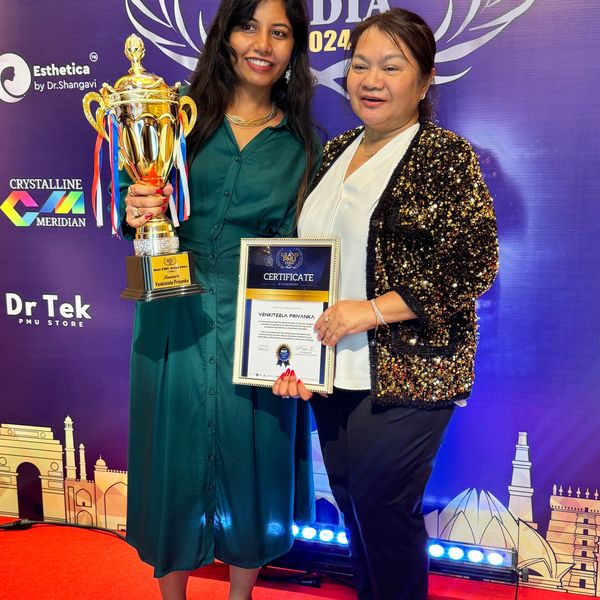 Grand pmu India award by vaniya