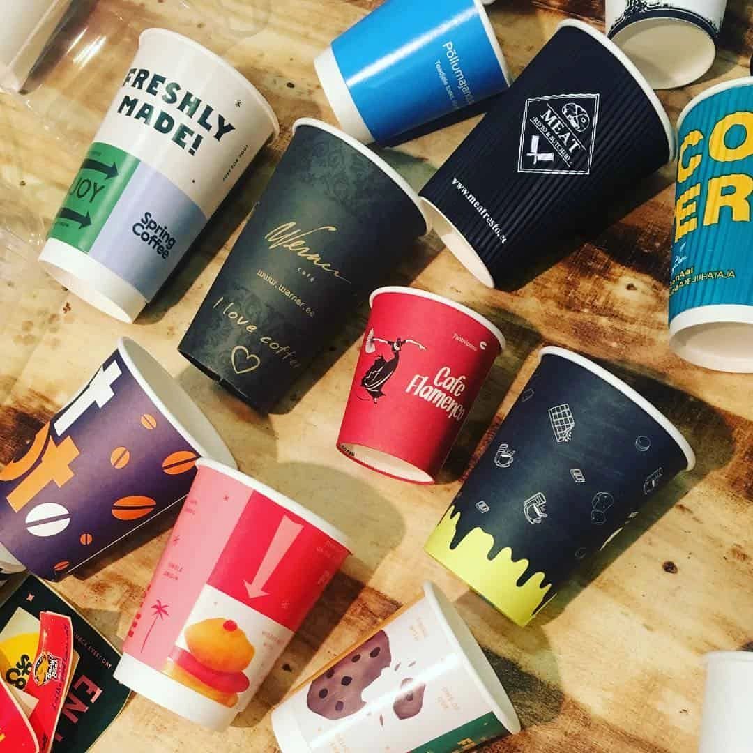 Custom Paper & Plastic Disposable Cups for Cafes & Restaurants