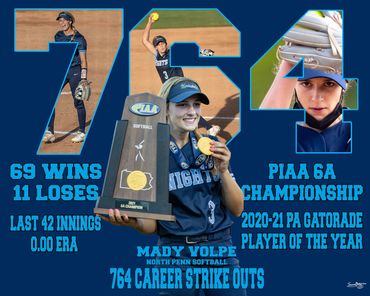 North Penn High School Softball, North Penn High School, Tommy Meehan's Sport Collages, Lansdale