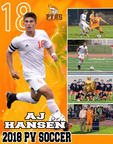 PV High School Senior Collage,Tommy Meehan, Perkiomen Valley High School Soccer, Collegeville