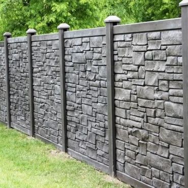 decorative privacy fence