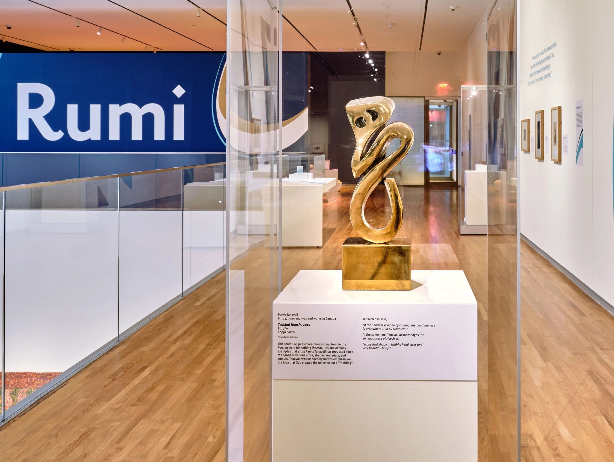 Artwork from the Rumi Exhibit