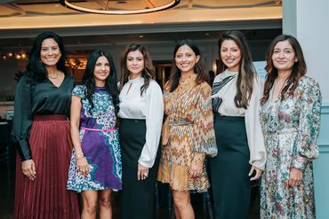 The host committee for the Women's Luncheon.