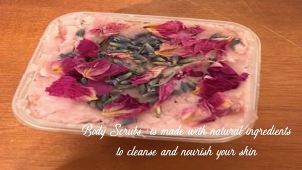 Body Scrubs is made with natural ingredients to cleanse and nourish your skin