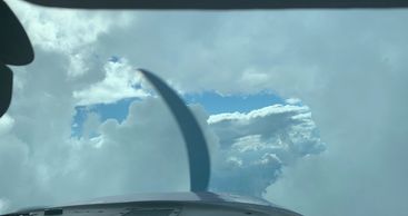 Instrument Training Instrument Conditions IMC Cloud Surfing Dallas Arlington Denton McKinney Texas