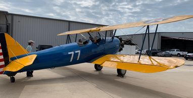 Biplane Tailwheel Boeing Stearman Arlington Dallas Texas