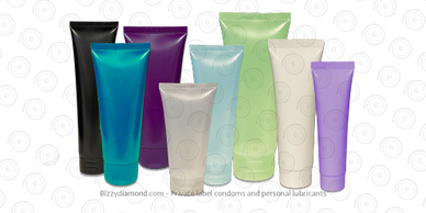 Bizzy Diamond Lubricant Personalized tubes