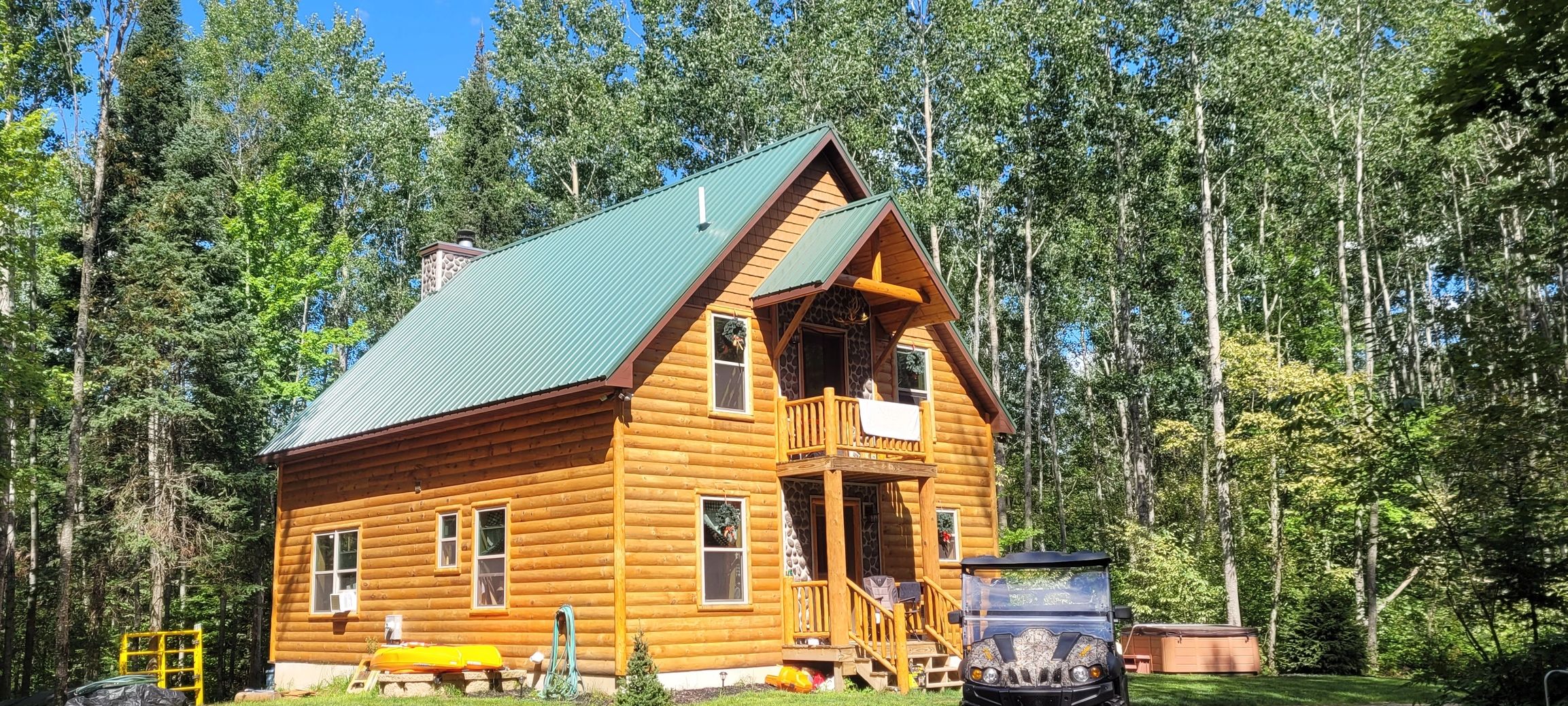 Cabin from front photo