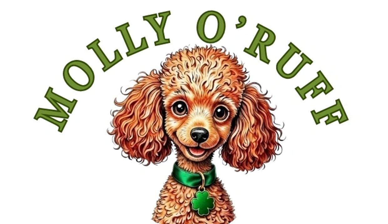 Molly O'Ruff, half round logo