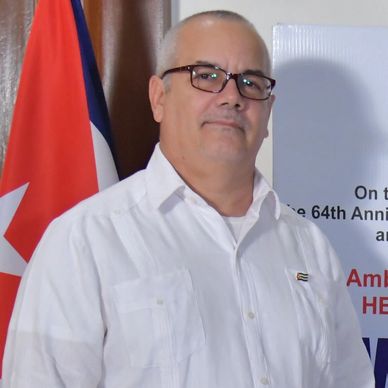 H.E.Mr Alejandro Simancas Marin, Ambassador of the Republic of Cuba to India 