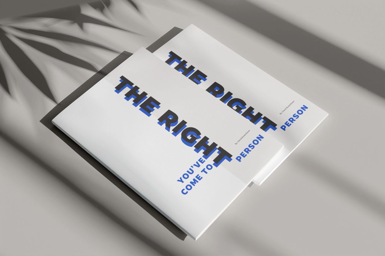 This American Life chapbook cover - editorial design
