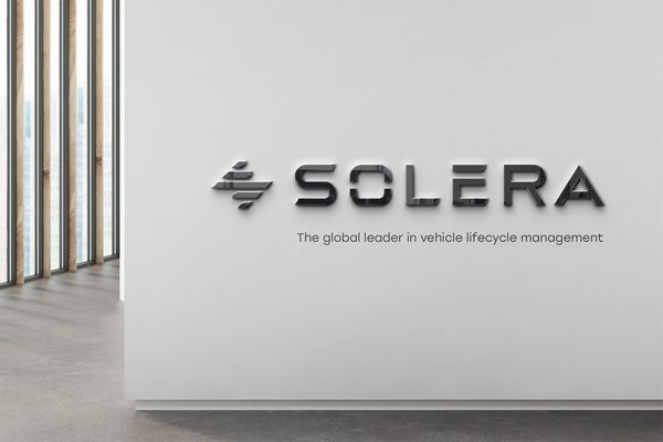 Solera brand identity logo design tagline