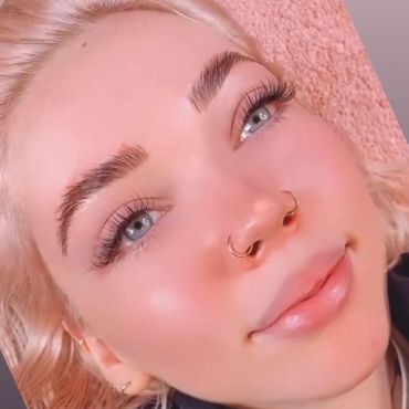 Brow Lamination Brows set up to 4 weeks