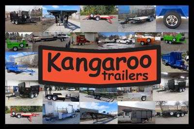 Kangaroo Trailers picture collage