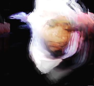 Ken Clarry - Breadline, Syria Series.  Digital Art.