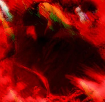 Ken Clarry - Beyond the Fire, Syria Series.  Digital Art.