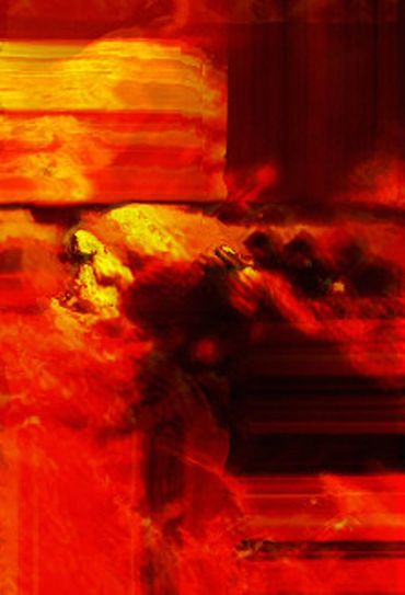 Ken Clarry - Beyond the Fire, Syria Series.  Digital Art.