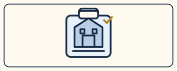 Illustration of a building on a repair checklist.