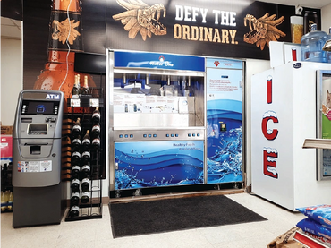 commercial vending machine (ws-3000) in liquor store