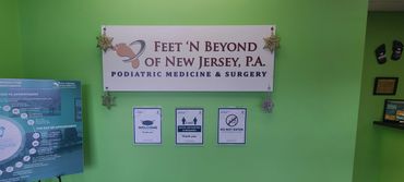 Feet 'N Beyond office, where treatment for bunions, hammertoes, ingrown toenails are done