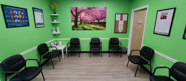 Feet 'N Beyond waiting room