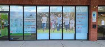 Feet 'N Beyond front office, foot doctor specializing in minimally-invasive foot surgery