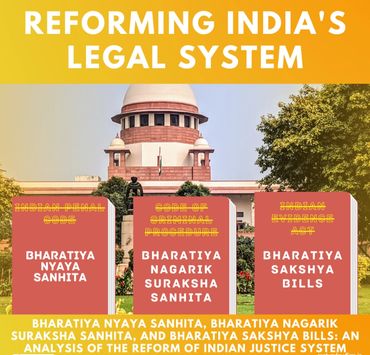 1. From IPC to BNS
(Indian Penal Code \rightarrow Bharatiya Nyaya Sanhita)
