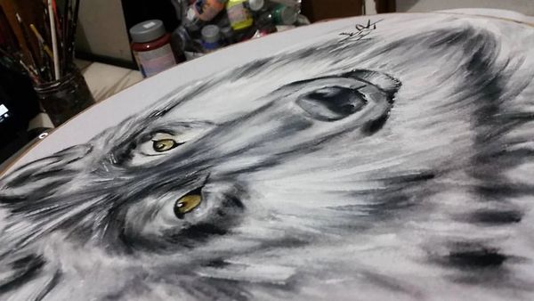 Pet Art Hand-Painted