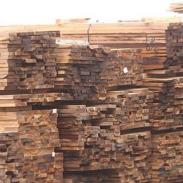 Trumbull County Hardwoods stacks of timber buyer logging company & timber company