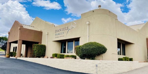 Exterior of Daniels Family Dental Partners building.