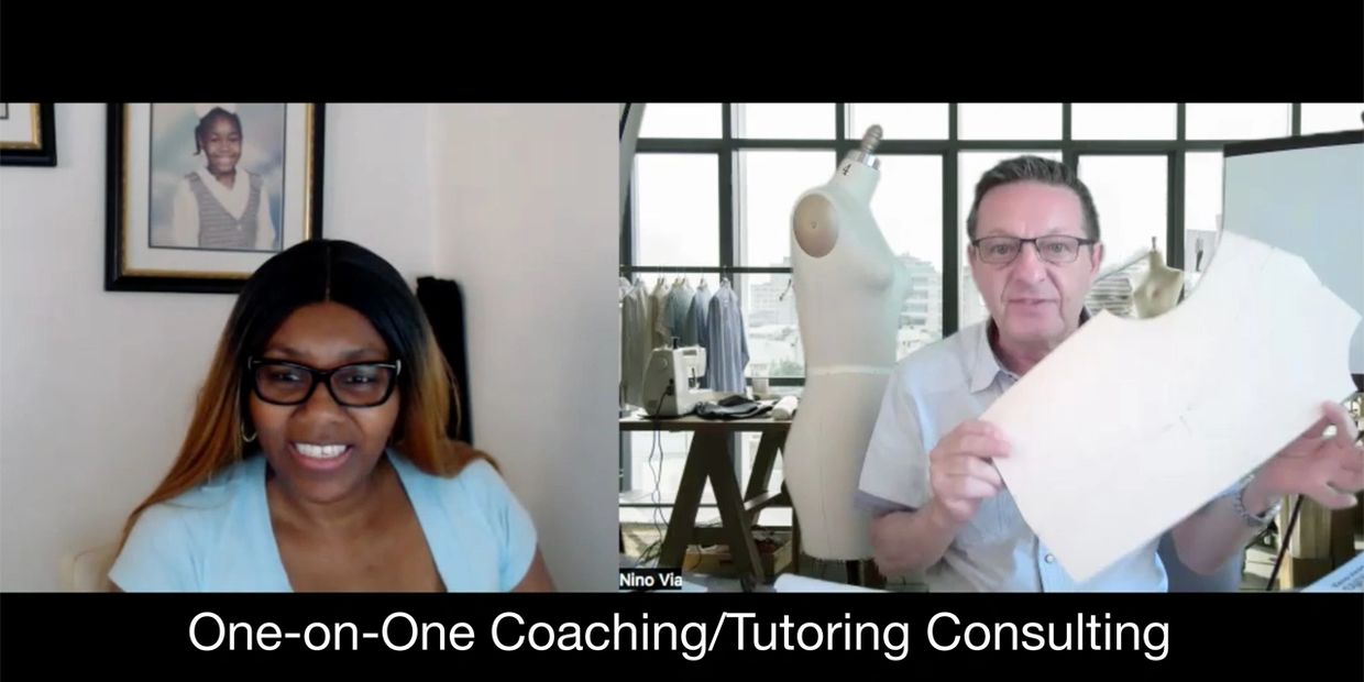 One-on-One Fashion Design Coaching and Consulting.