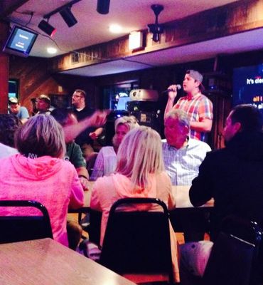 Brendan Stevens performing